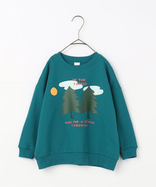 トレーナー  「新色追加」イロチ買いしたいバリエーショングラフィック裏起毛トレーナー_ジュニア対応 キッズ 子供服 男の子 女の子 | p.premier | 26