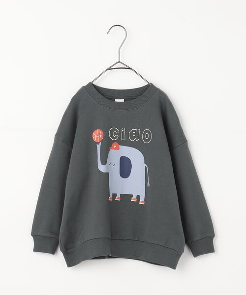 トレーナー  「新色追加」イロチ買いしたいバリエーショングラフィック裏起毛トレーナー_ジュニア対応 キッズ 子供服 男の子 女の子 | p.premier | 13