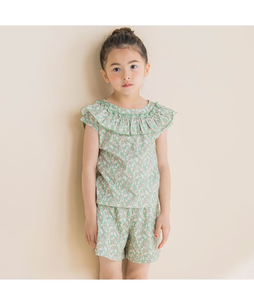 「Noeil aime BeBe」 「KIDS」半袖カットソー 130 グリーン系その他 キッズ_画像7