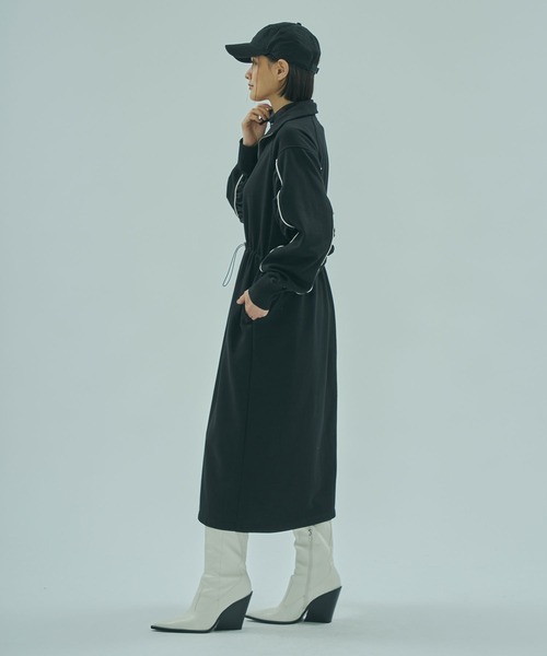 ROSE BUD（ローズバッド） ワンピース FABRIC COMBINATION DRESS