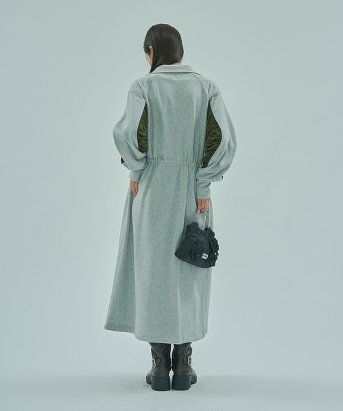 ROSE BUD（ローズバッド） ワンピース FABRIC COMBINATION DRESS