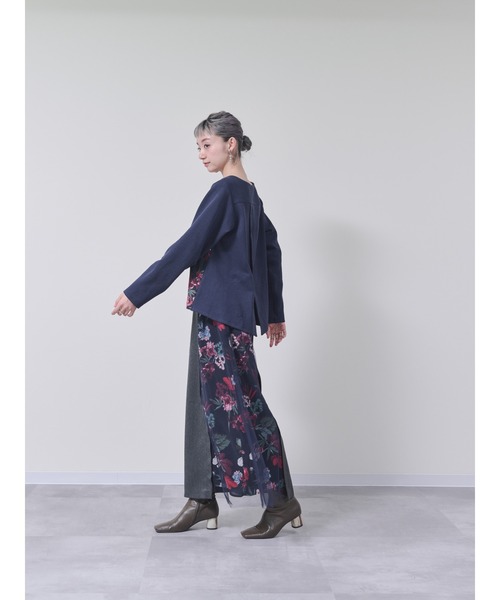 「DOLLUPOOPS」 スカート 38 ベージュ レディース_画像3