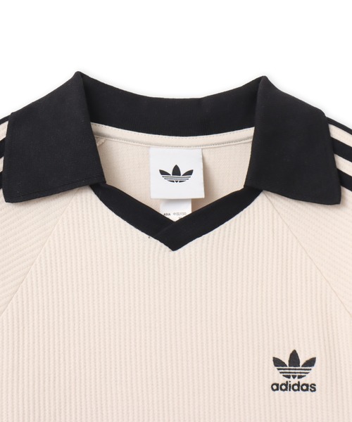 adidas（アディダス） ポロシャツ adidas WAFFLE LONG SLEEVE POLO