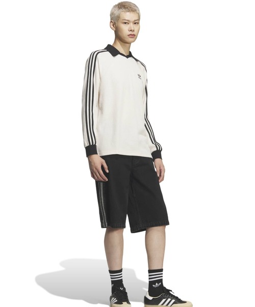 adidas（アディダス） ポロシャツ adidas WAFFLE LONG SLEEVE POLO