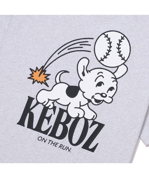 「KEBOZ」 半袖Tシャツ M グリーン メンズ_画像4
