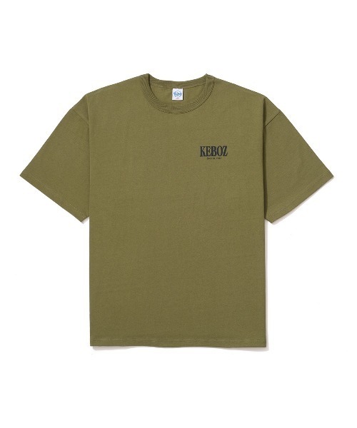 「KEBOZ」 半袖Tシャツ M グリーン メンズ_画像8
