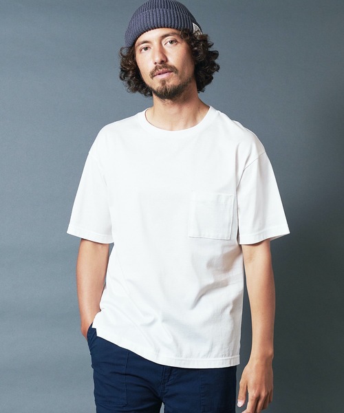 「Magine」 半袖Tシャツ 44 オリーブ メンズ_画像2