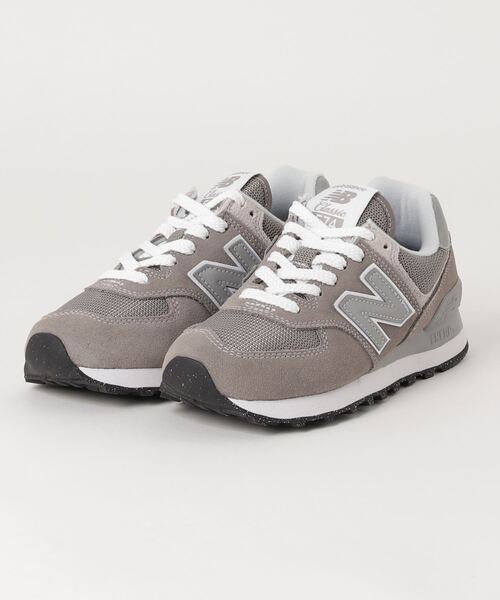 「New Balance」 ローカットスニーカー 24.0cm グレー レディース_画像8