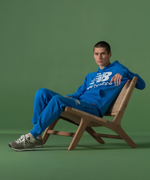 「New Balance」 ローカットスニーカー 24.0cm グレー レディース_画像10