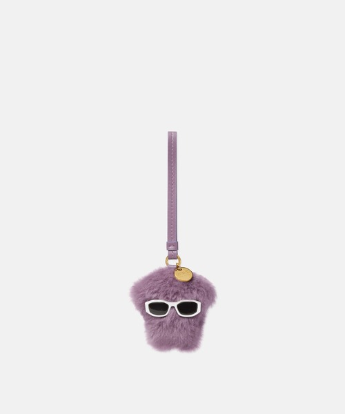 VERSACE（ヴェルサーチェ） キーホルダー ONE SIZE パープル