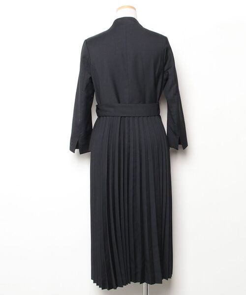 「RUIRUE BOUTIQUE」 7分袖ワンピース S ブラック レディース_画像2