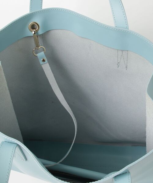 「PELLETTERIA VENETA」 ワンポイントハンドバッグ - ブルー レディース_画像4