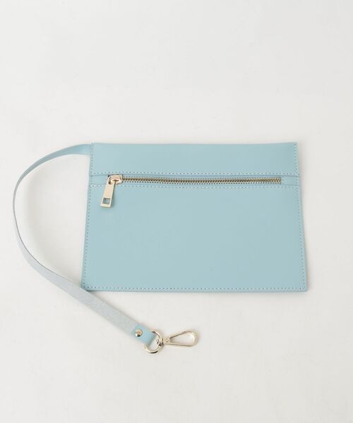 「PELLETTERIA VENETA」 ワンポイントハンドバッグ - ブルー レディース_画像5