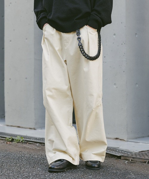 RAGEBLUE（レイジブルー） ワイドパンツ スラックス TC Duck Buggy