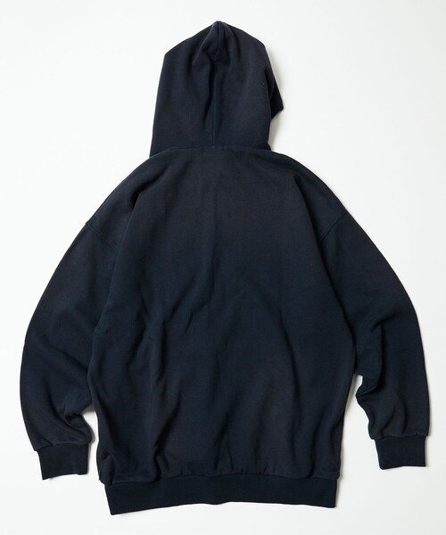 「NAUTICA」 プルオーバーパーカー SMALL パープル メンズ_画像3