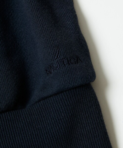 「NAUTICA」 プルオーバーパーカー SMALL パープル メンズ_画像7