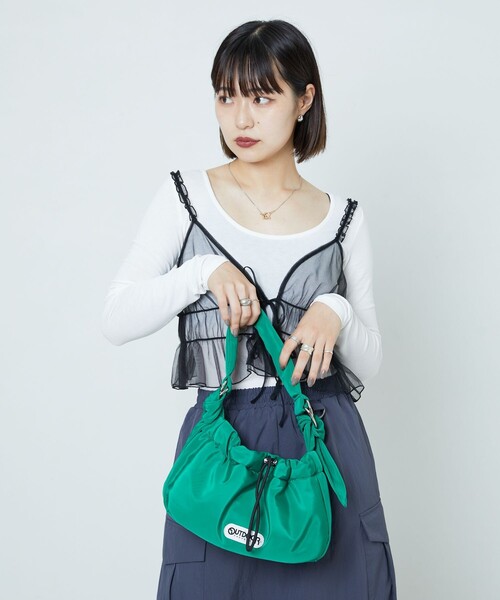 「OUTDOOR PRODUCTS」 トートバッグ ONE SIZE ブラック レディース_画像2