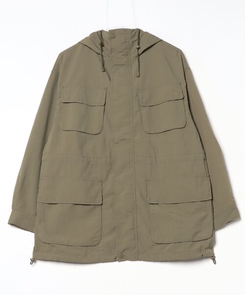 「SHIPS any」 ナイロンブルゾン ONE SIZE オリーブ レディースの画像