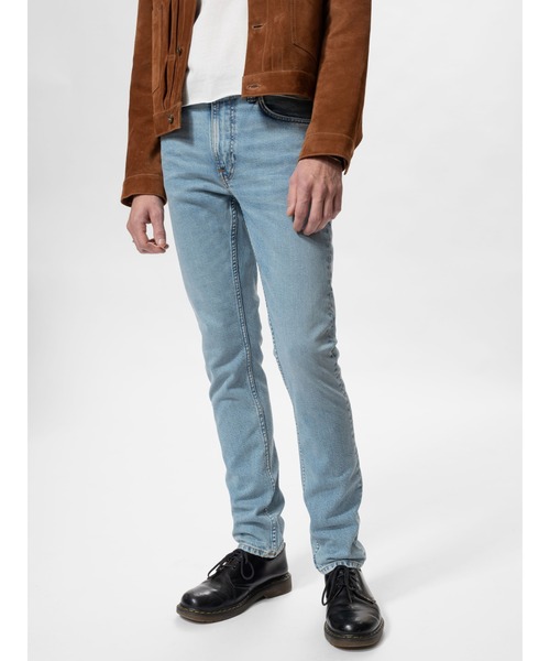「Nudie Jeans」 デニムパンツ 29inch ライトインディゴブルー メンズの画像