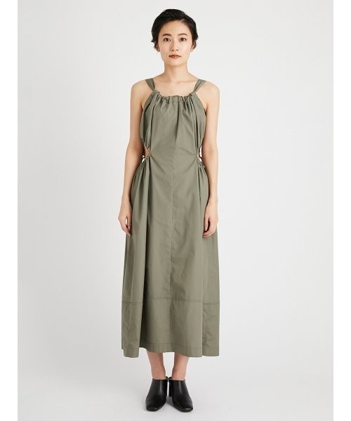 「styling/」 半袖ワンピース 1 カーキ レディース_画像2