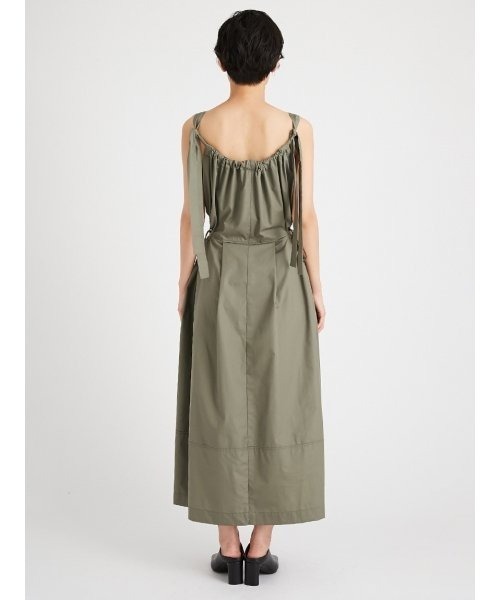 「styling/」 半袖ワンピース 1 カーキ レディース_画像4