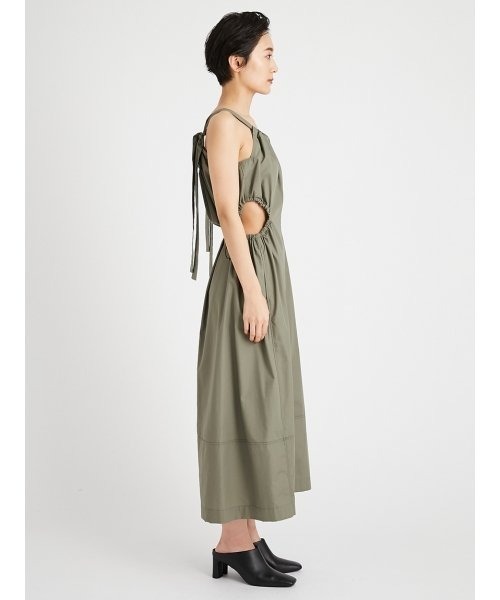 「styling/」 半袖ワンピース 1 カーキ レディース_画像7