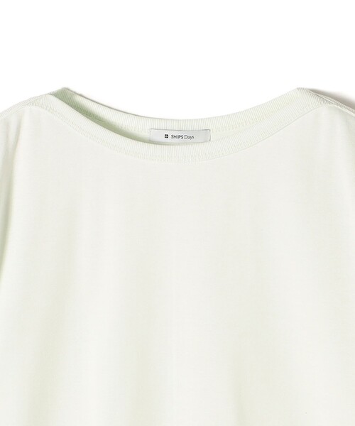 「SHIPS Days」 長袖カットソー ONE SIZE オフホワイト レディース_画像6