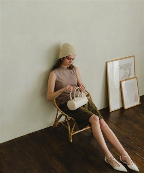 Maison INNESS サマーニット タートルネック ニット セーター 厚手