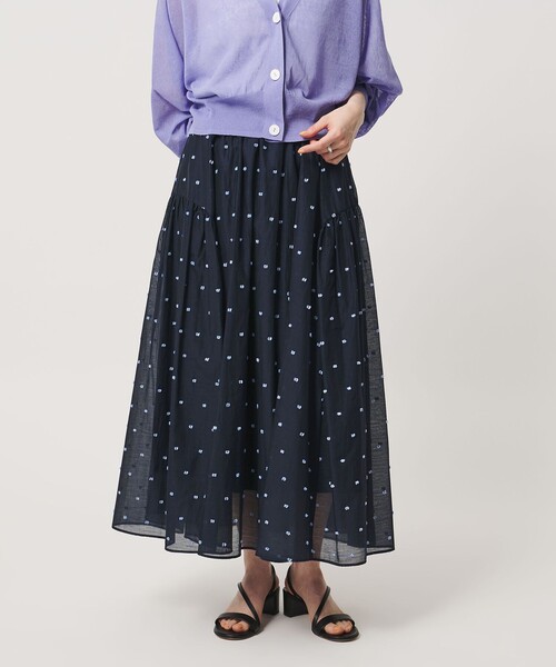 UNITED ARROWS（ユナイテッドアローズ） スカート 2トーン ドット