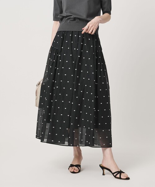UNITED ARROWS（ユナイテッドアローズ） スカート 2トーン ドット