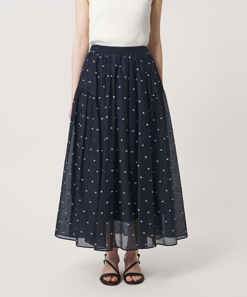 UNITED ARROWS（ユナイテッドアローズ） スカート 2トーン ドット
