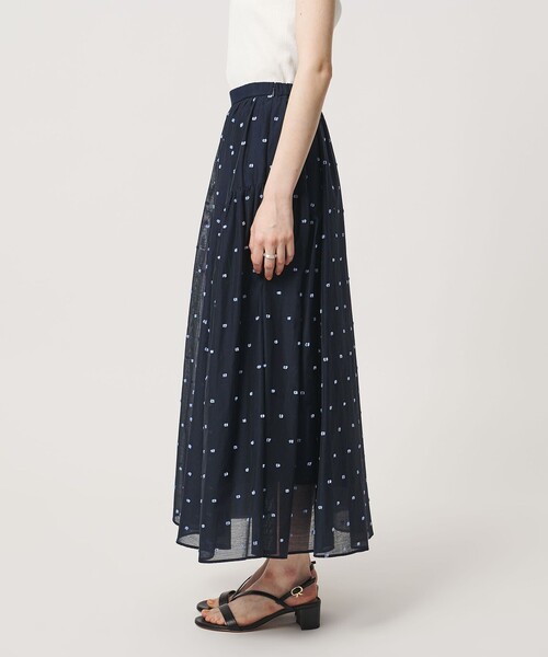 UNITED ARROWS（ユナイテッドアローズ） スカート 2トーン ドット