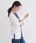 カーディガン 「接触冷感」ニットカーディガン「...の詳細画像1