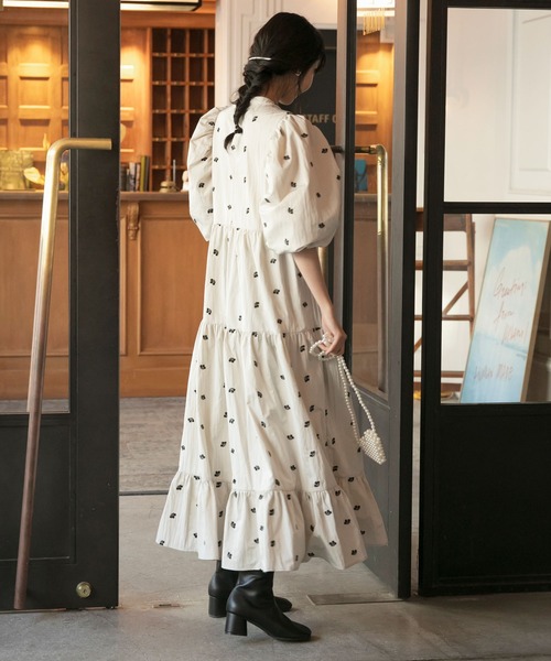 新品・未使用・フォクシー半袖ワンピース・今週末まで出品 forksy.（フォルクシー） 半袖ワンピース FREE ライトブルー