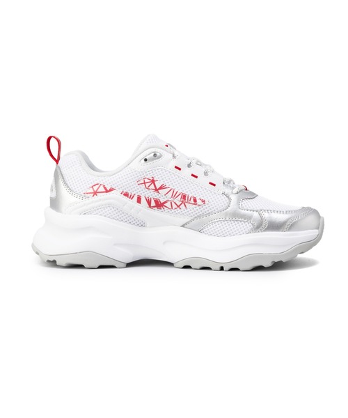 「FILA」 ローカットスニーカー 24.0cm ホワイト系その他 レディース_画像5
