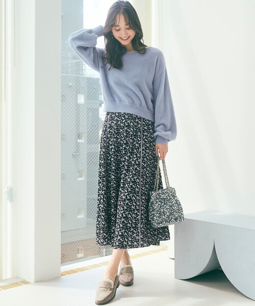 「ANY SIS」 セットアップ 2 ベージュ レディース_画像5