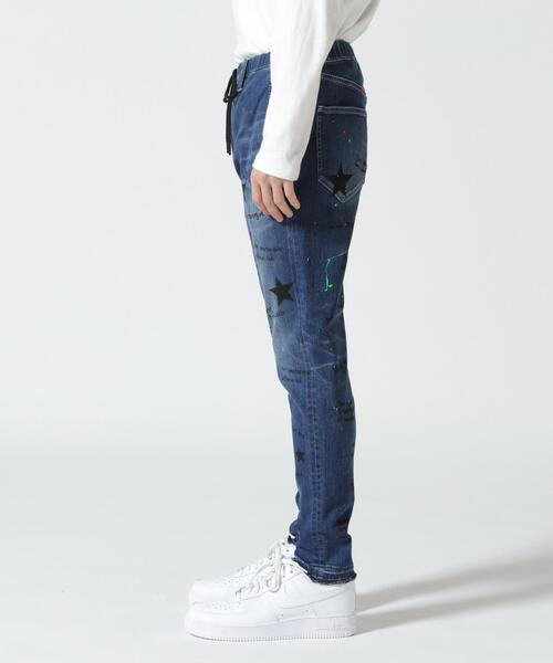 「ROYAL FLASH」 「CHORD」デニムパンツ 3 ブラック メンズ_画像3