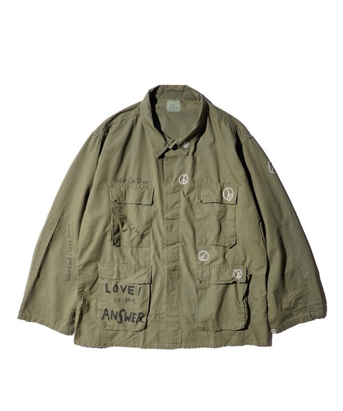 THRIFTY LOOK ミリタリージャケット モッズコート THRIFTY LOOK / ス