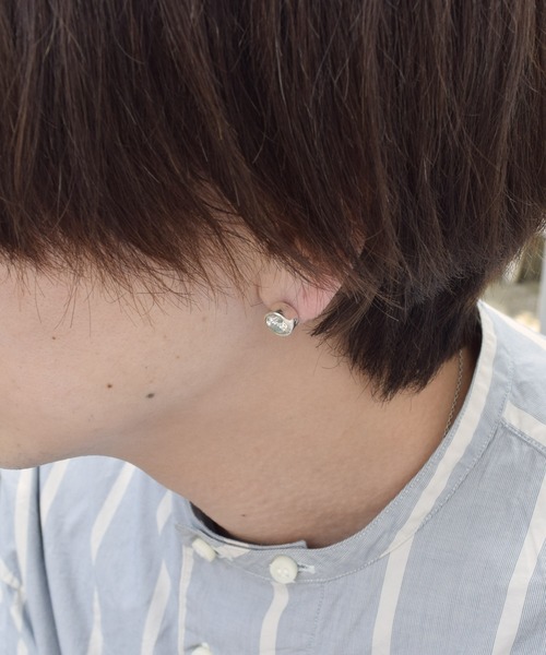 e.m.（イーエム） ピアス ジルコニアピアス レディース メンズ