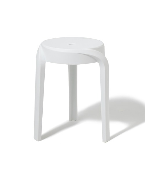 Francfranc 家具 ボルテックス スツール ホワイト : ZOZOTOWN