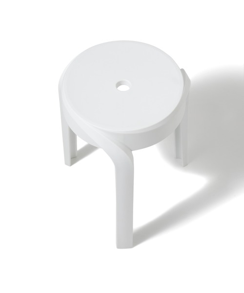 Francfranc 家具 ボルテックス スツール ホワイト : ZOZOTOWN