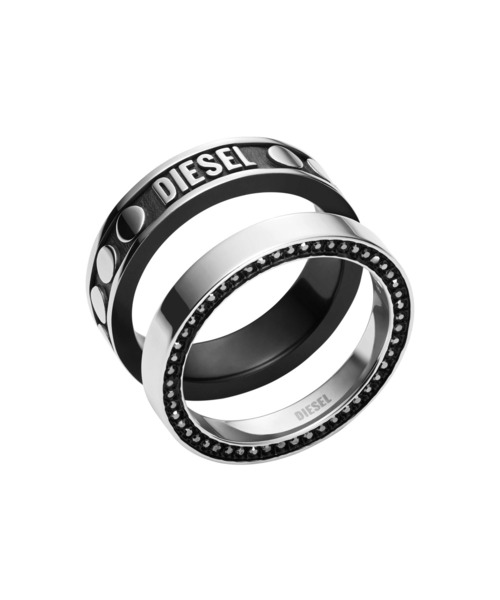 DISEL リング DIESEL 指輪 リング ディーゼル アクセサリー メンズ シルバー
