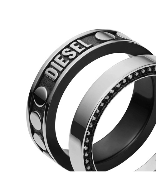 DIESEL ディーゼル　指輪　リング　25号　内径21mm ステンレス 新品 通販ファッション - DIESEL ディーゼル 指輪 リング 25号