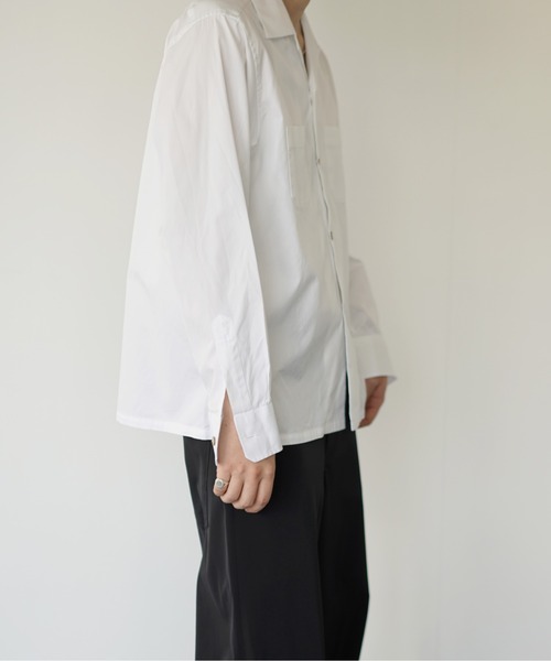 KAIKO OPEN COLLAR SHIRT ’THOMAS MASON’ KAIKO OPEN COLLAR SHIRT 'THOMAS MASON'（シャツ/ブラウス