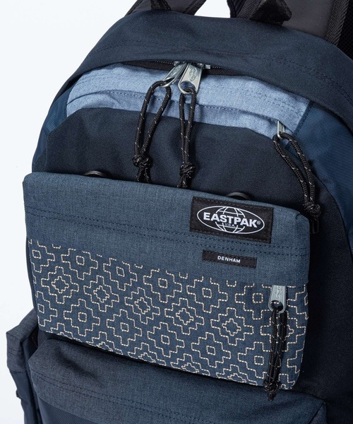 新品タグ◇eastpak DENHAM ポーチ付きバックパックリュック セール】PADDED DENHAM EASTPAK BACK PACK イーストパック