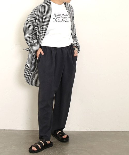 journalstandard luxeストレッチワッシャークロスオーバーパンツ JOURNAL STANDARD LUXE パンツ ストレッチワッシャー クロス