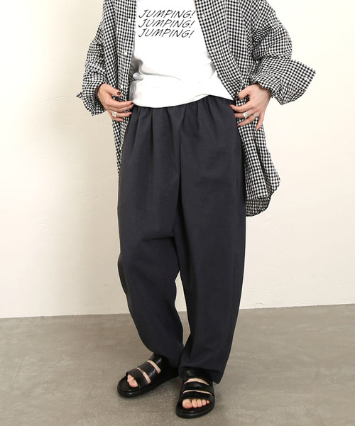 journalstandard luxeストレッチワッシャークロスオーバーパンツ JOURNAL STANDARD LUXE パンツ ストレッチワッシャー クロス