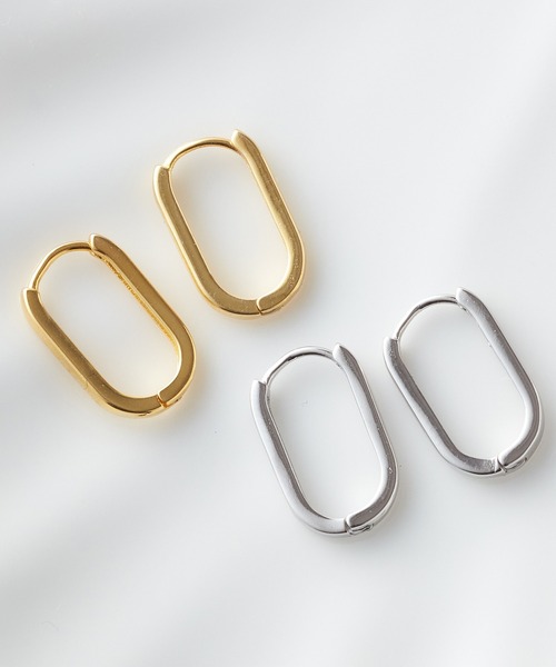 VitaFelice ピアス U字型フープピアス レディース : ZOZOTOWN