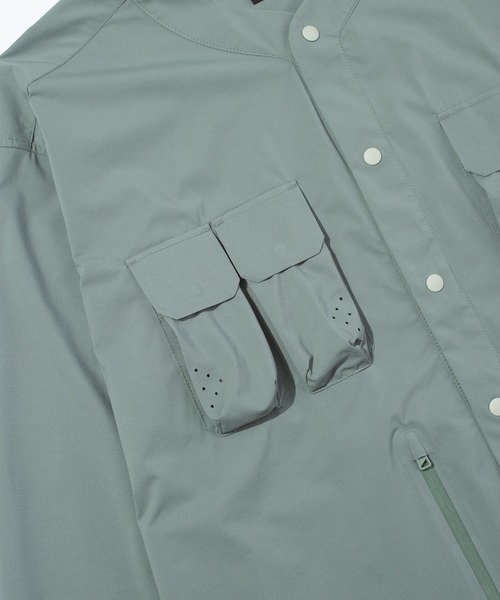 シャツ ブラウス メンズ F/CE. PERTEX WATERPROOF TECHNICAL CARDIGAN / エフシーイー パーテックス ウォー｜zozo｜09