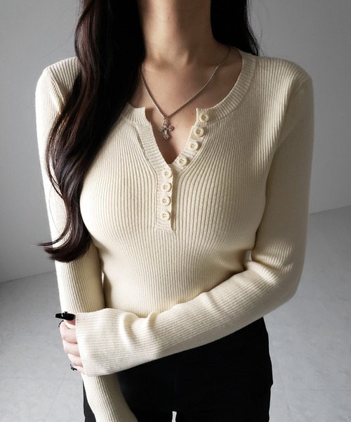 me+em select（ミームセレクト） ニット セーター 「 3color